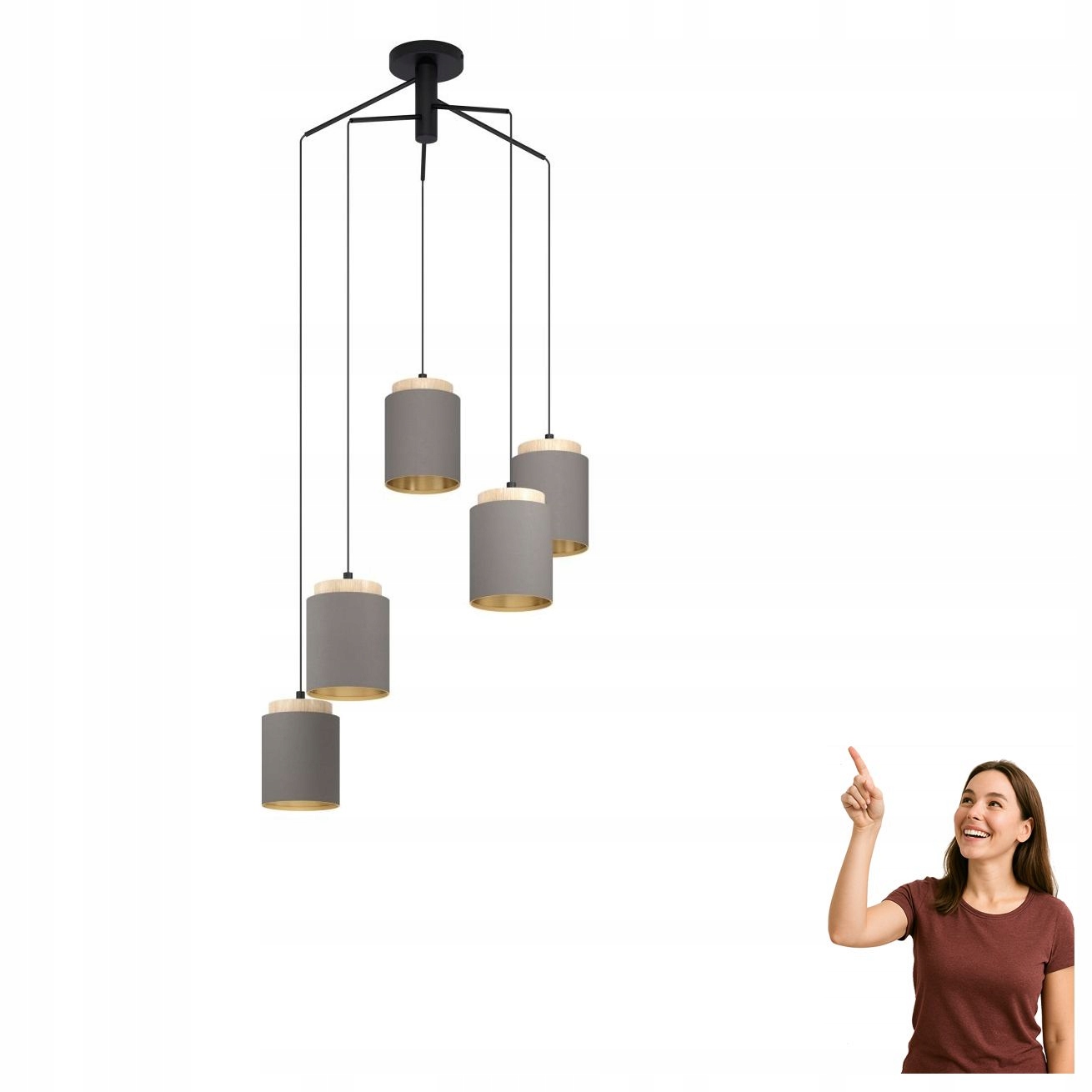 Závesná lampa Albariza 99447 Eglo