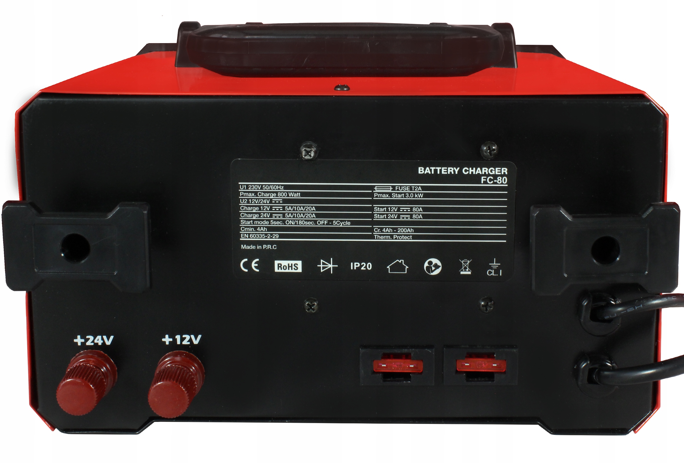 PROSTOWNIK LADOWARKA 12 24V ROZRUCH ODSIARCZANIE Producent code 803 F