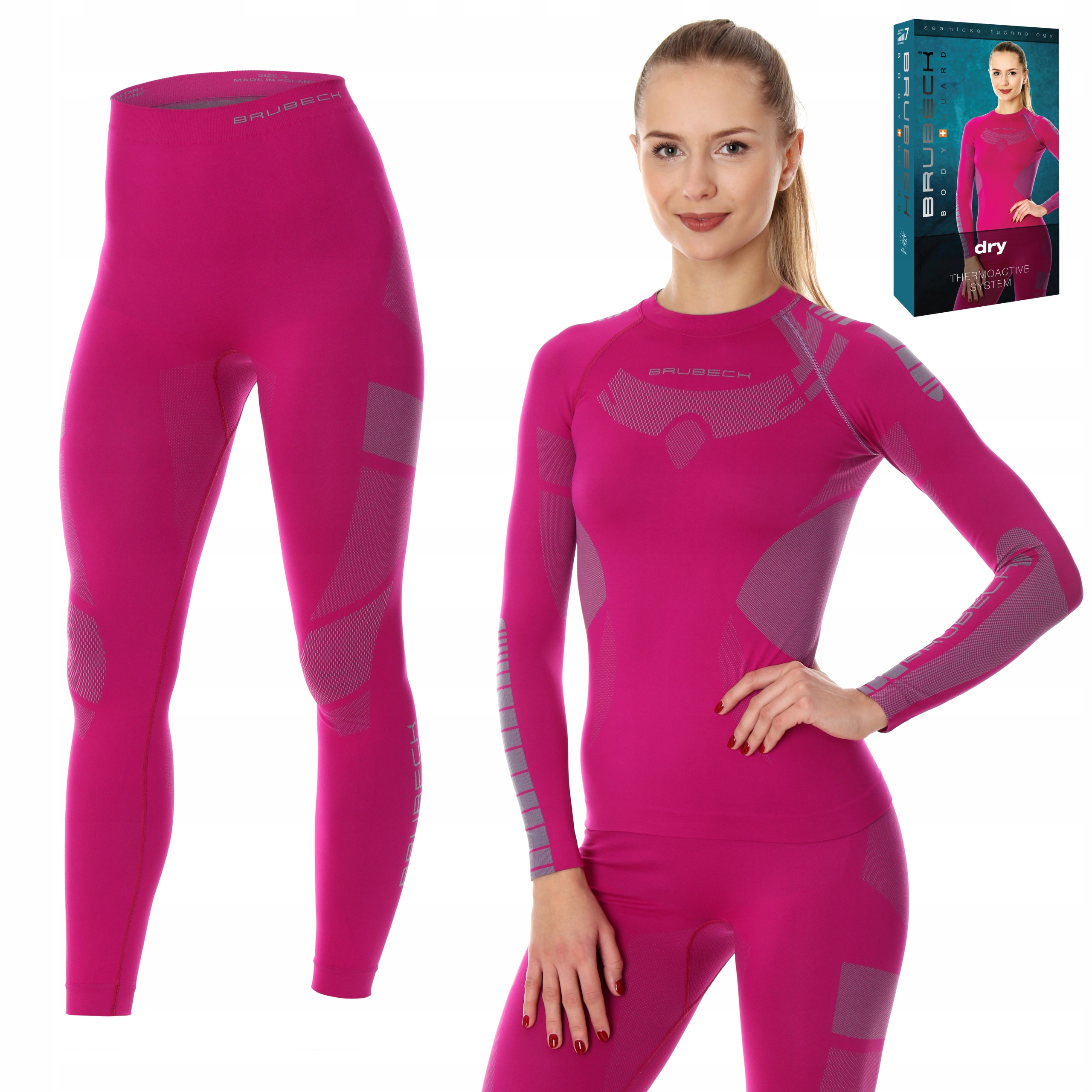 

Bielizna damska Brubeck Dry Termoaktywna zestaw L