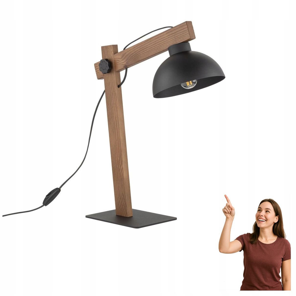 Stolová lampa na výložníku Oslo 5345 Tk Lighting