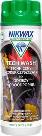 Nikwax TECH Wash 300ml Mydło + TX. Direct Wash-In 300ml Impregnat ZESTAW Kod producenta NI-32