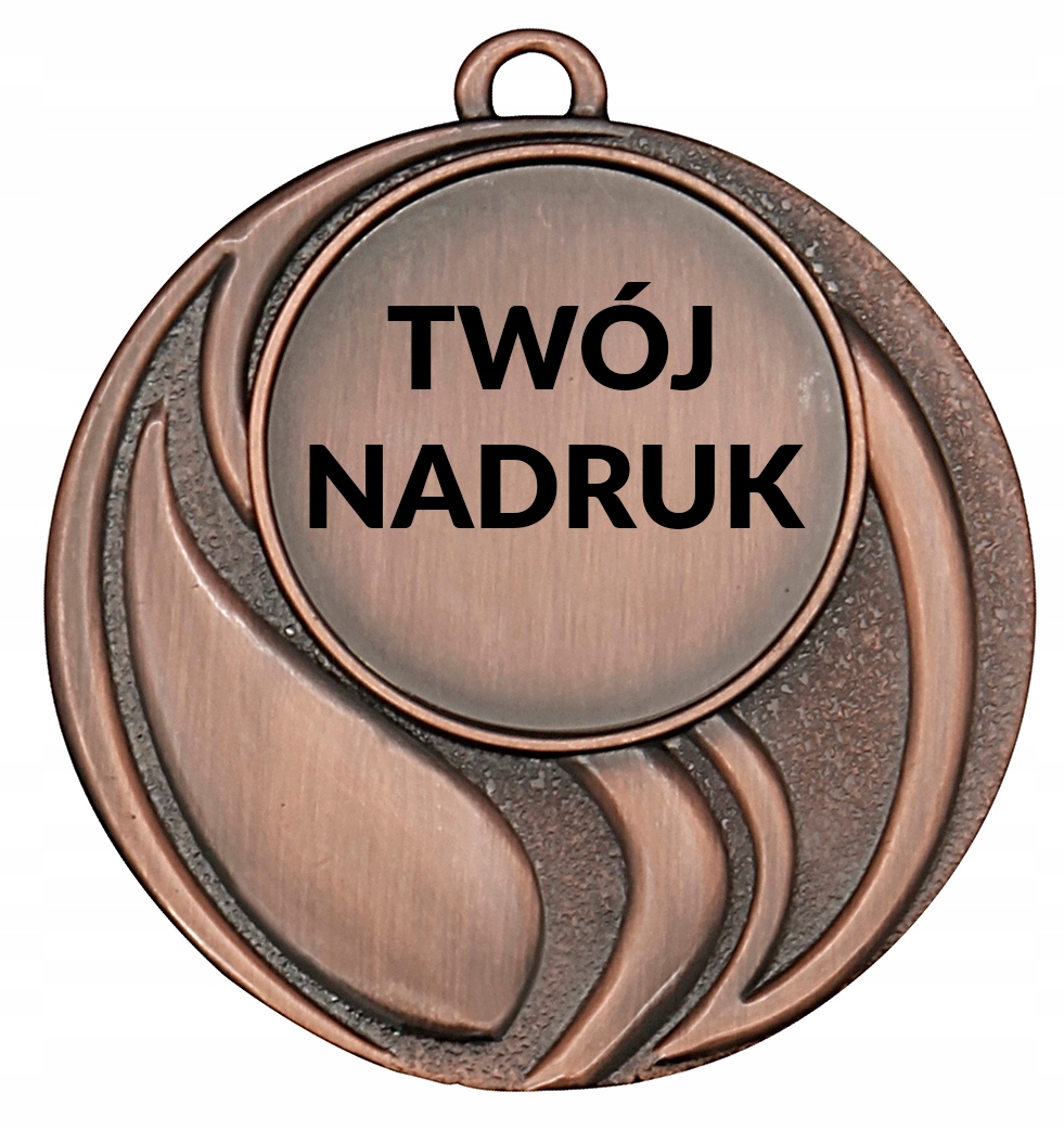 

Brązowy Medal nagroda konkurs zawody 50 mm Nadruk