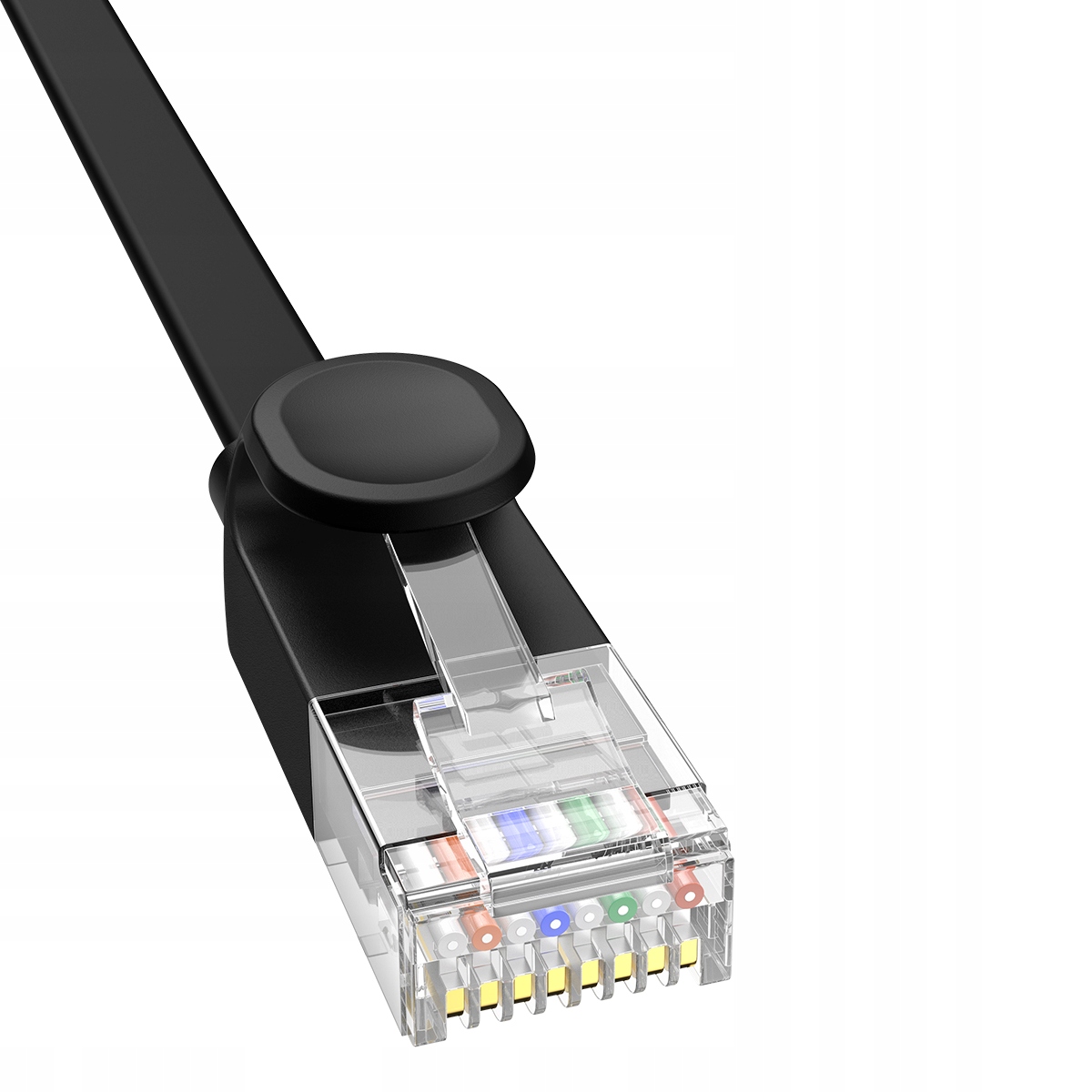 BASEUS KABEL SIECIOWY RJ45 - RJ45 LAN PRZEWÓD INTERNETOWY ETHERNET CAT6 30m Kolor czarny