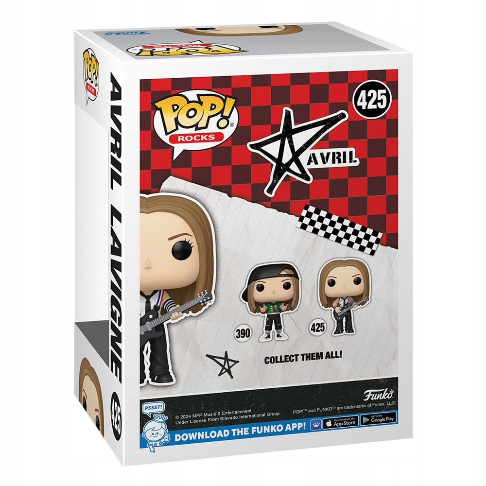 Figurka Funko Pop! funko pop Avril Lavigne • Cena, Opinie - Allegro