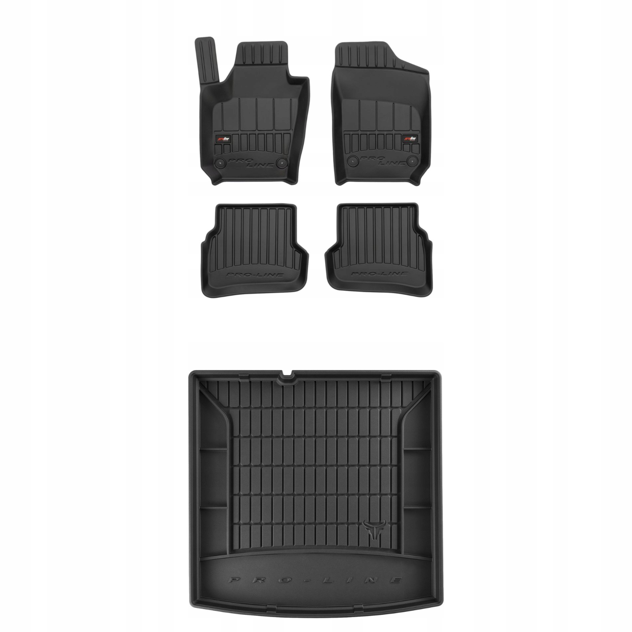 Sada gumových kobercov a rohoží pre Škoda Fabia III 2014-2022