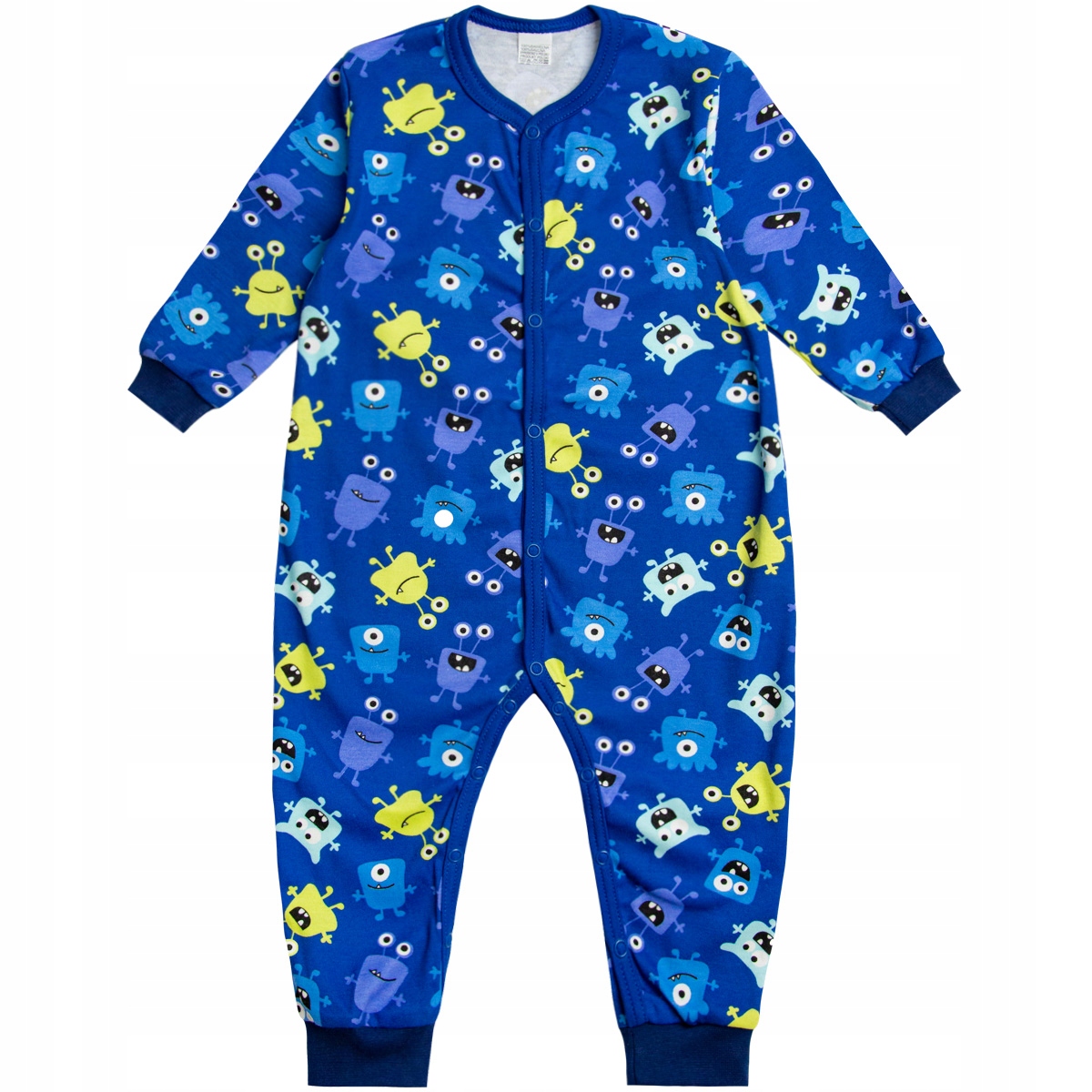 

Długi Rampers rozpinany Pajac Bez Stópek 110