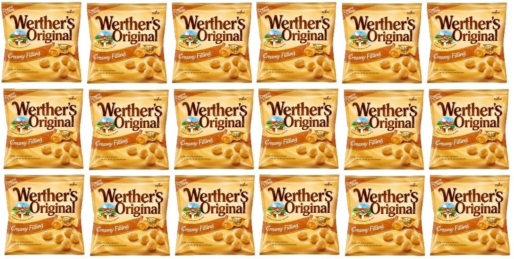 18 x 80 g Werther's Original Krémová náplň Karton
