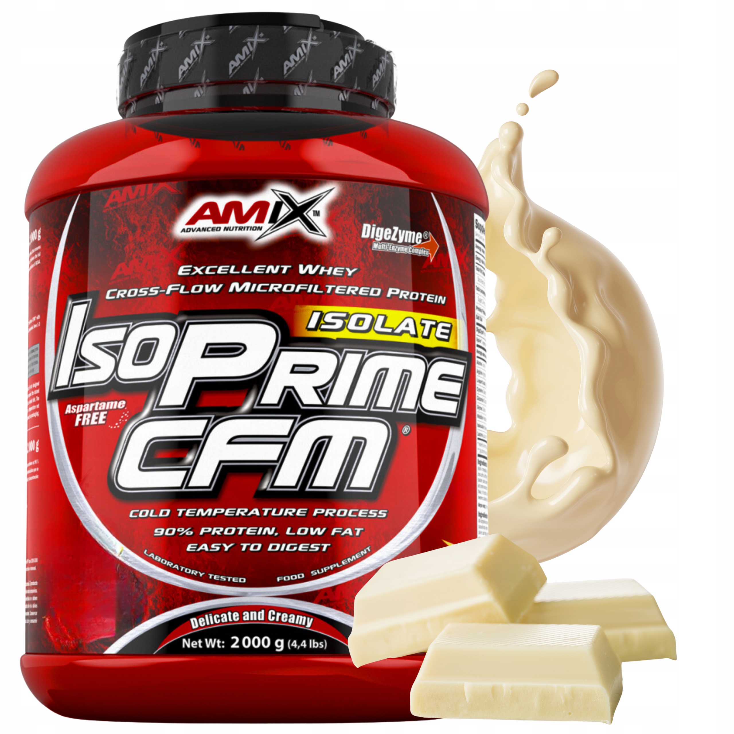 Protein Amix Isoprime Cfm 2000 g Bílkoviny 90% Izolát Wpi Keto slim