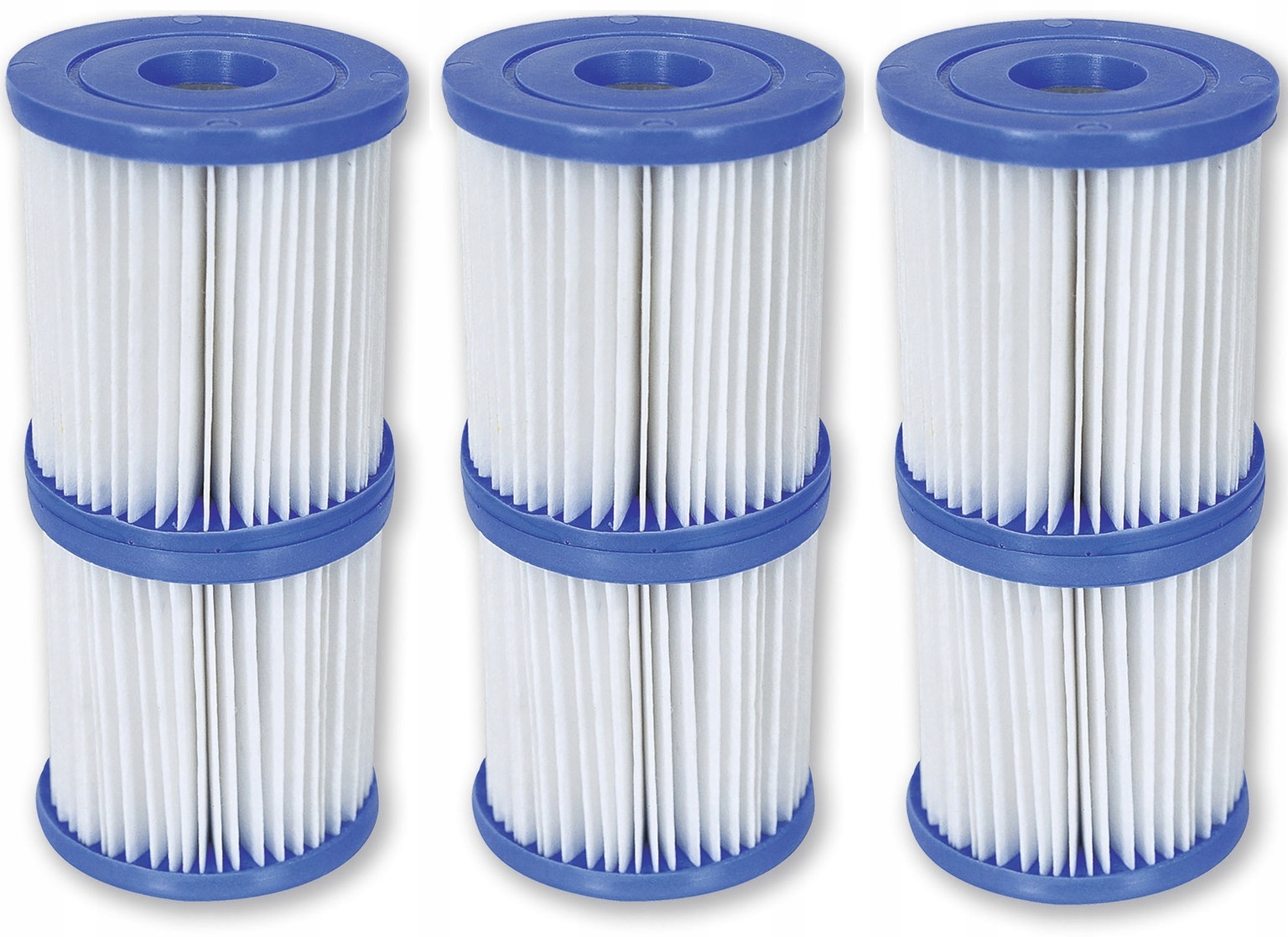 6 x Filtr do Basenu Filtr do Pompy Basenowej Filtry do Basenu BESTWAY Typ I