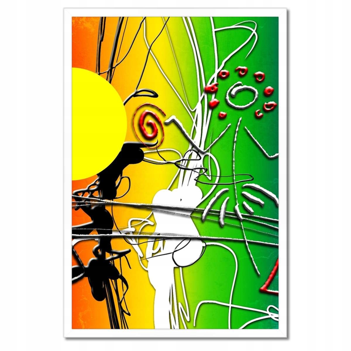 Plakáty v rámu 40x60 Africká tanečnice