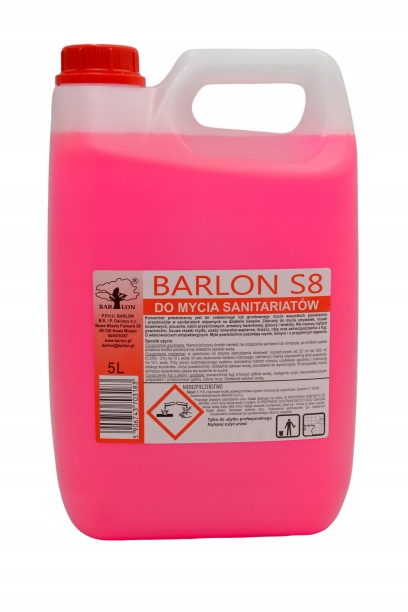 

Koncentrat do mycia sanitariatów Barlon S8 5L