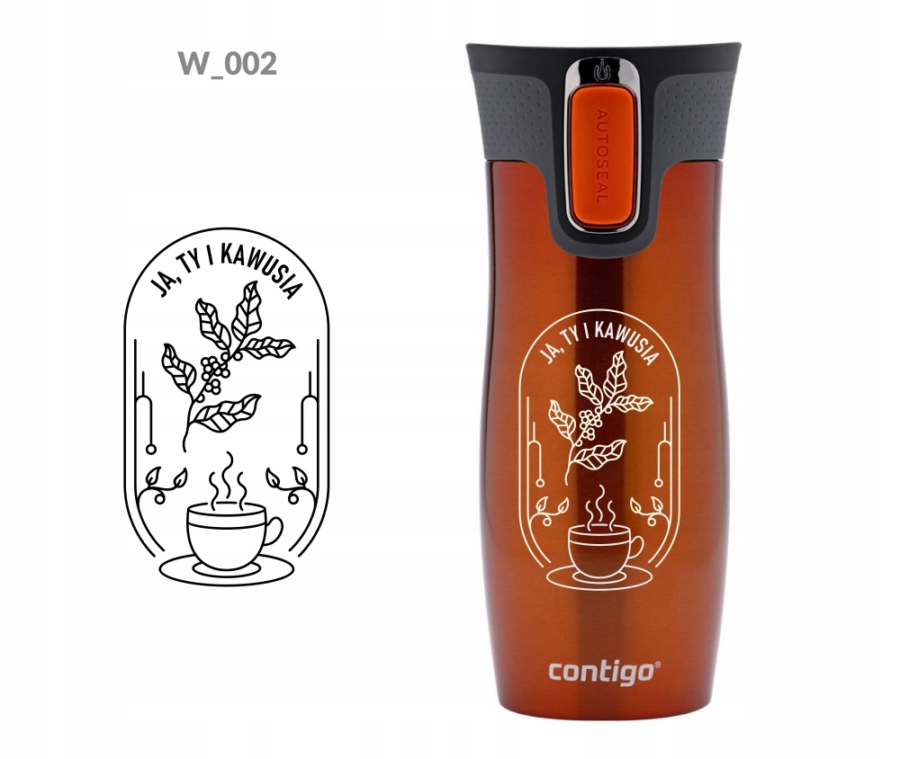 Contigo West Loop 2.0 Kubek termiczny z grawerem Marka Contigo