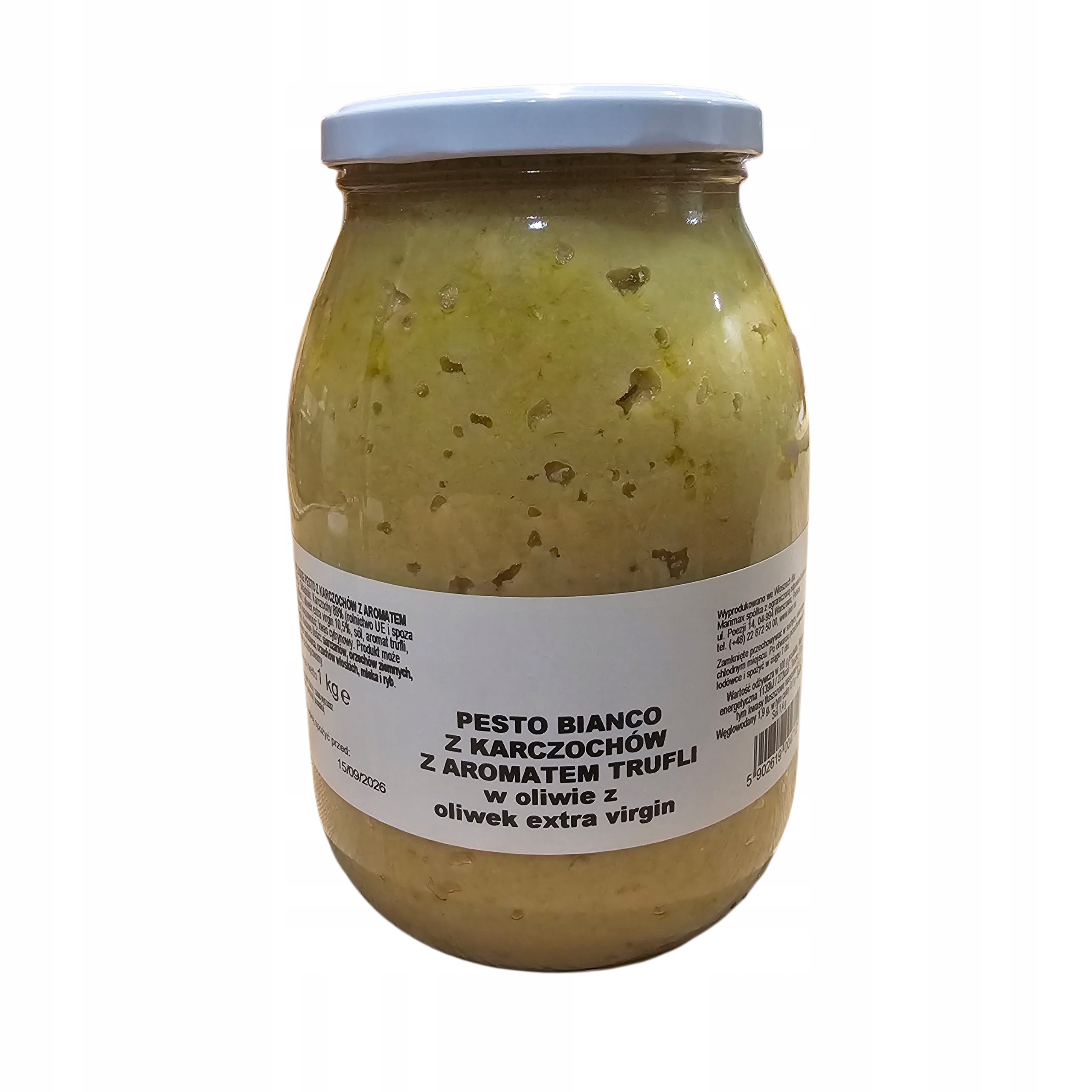 Levně Pesto Bianco z Artyčoků s příchutí Lanýžů 1 kg