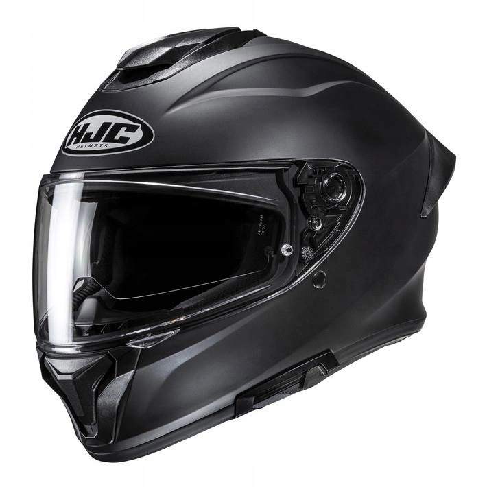 Kask motocyklowy Hjc C71 Solid Semi Flat Black czarny mat Gratisy
