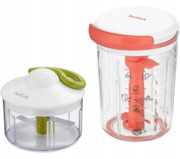 Rozdrabniacz Tefal 5-sekundowy chopper 500ml mikser ręczny do ciasta 900ml