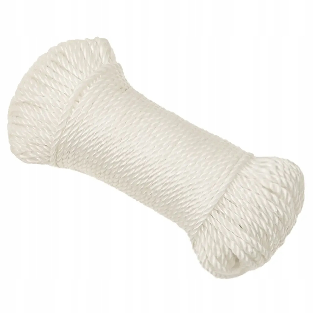 Linka robocza biała 6 mm 100 m polipropylen Długość 1 m