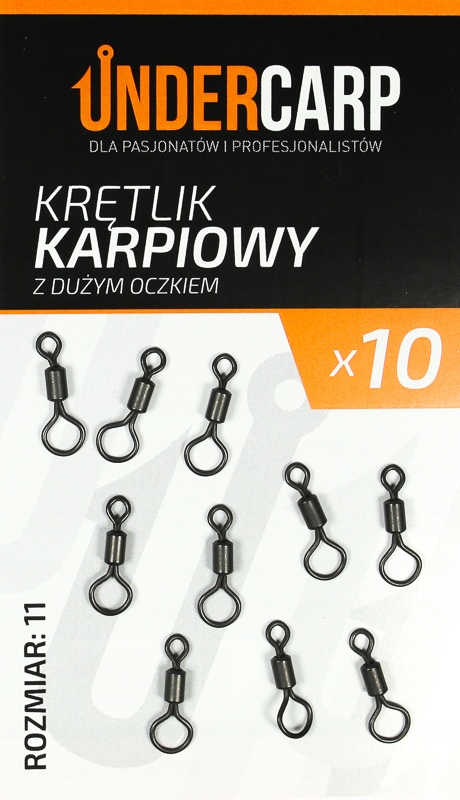 Undercarp Krętlik karpiowy z dużym oczkiem r.11