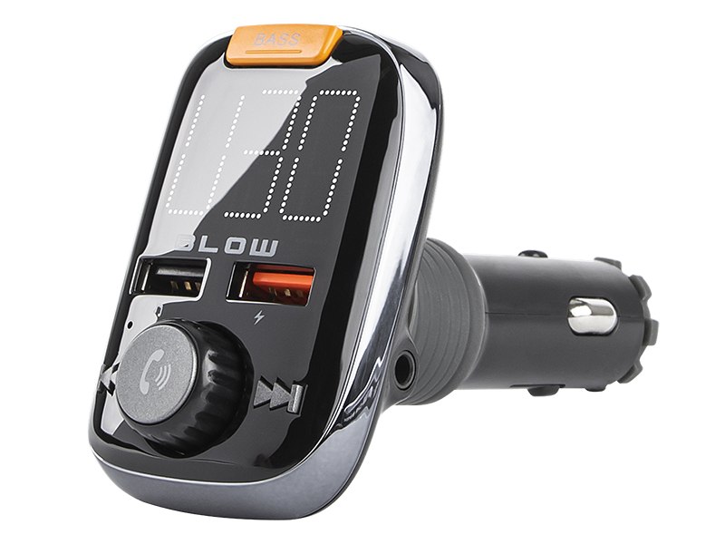 

Transmiter Fm Blow Bt zestaw głośn.+BASS+QC3.0