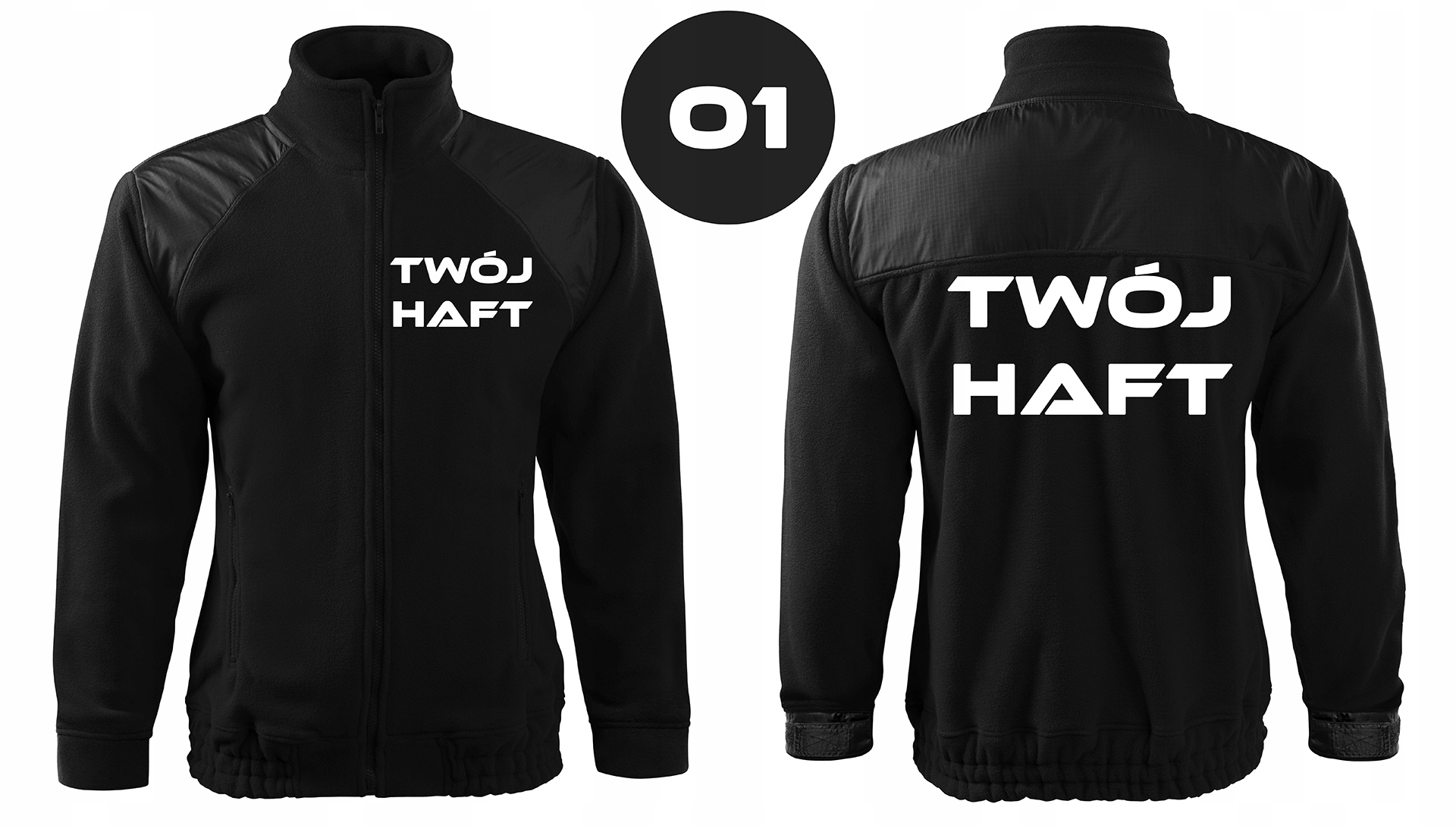 POLAR BLUZA ROBOCZA ADLER Hi-Q HAFT PRZÓD TYŁ S Model Hi-Q