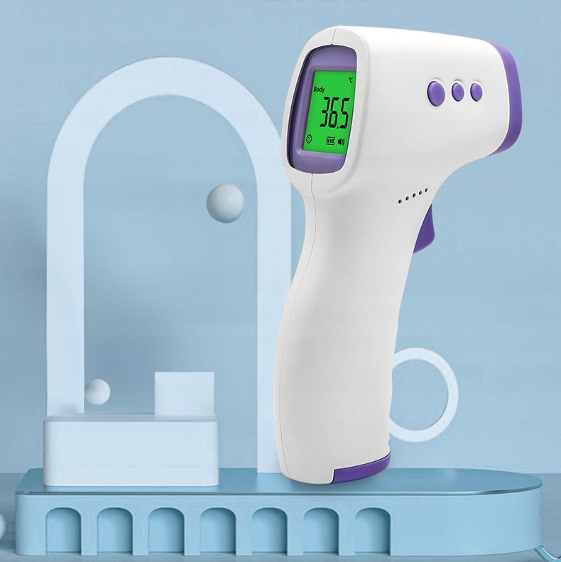 TERMOMETR BEZDOTYKOWY NA PODCZERWIEŃ LCD ELEKTRONICZNY CYFROWY EAN (GTIN) 4028676244548