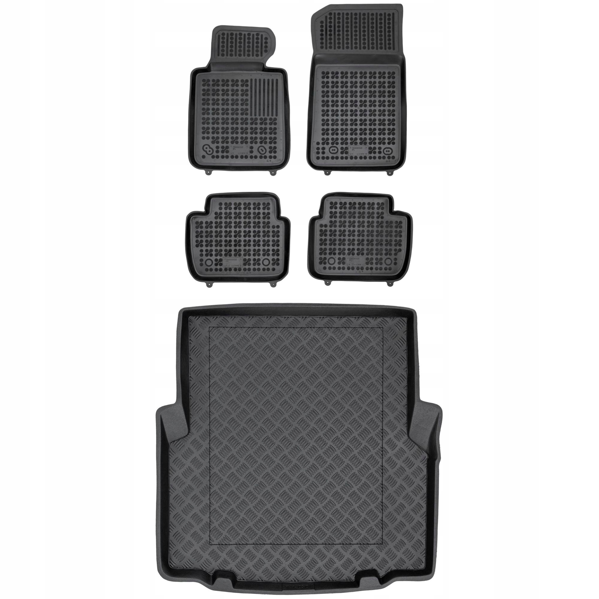 Sada koberčekov a protišmykovej podložky Bmw radu 3 E46 1998-2007