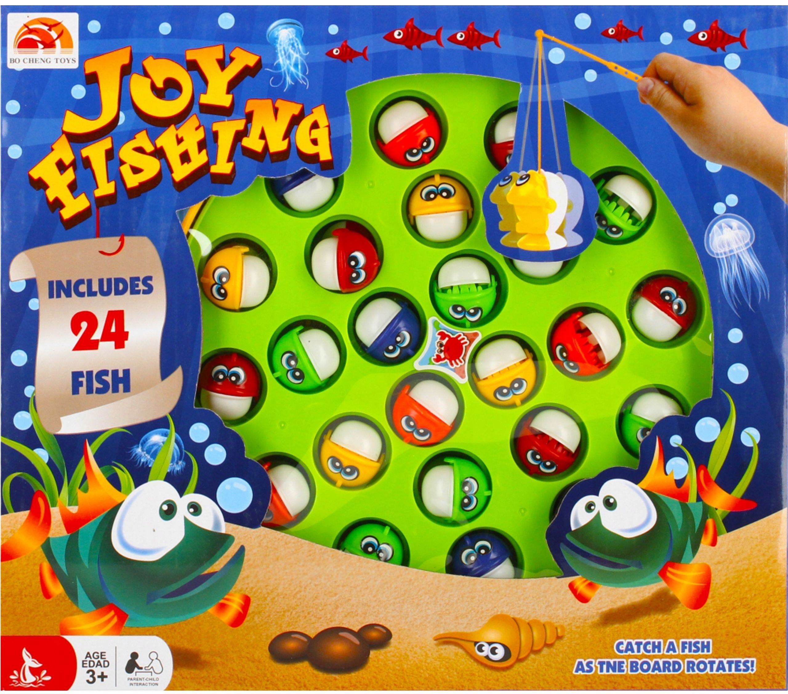 

Gra Zręcznościowa Rodzinna Łapanie Rybek Wędką