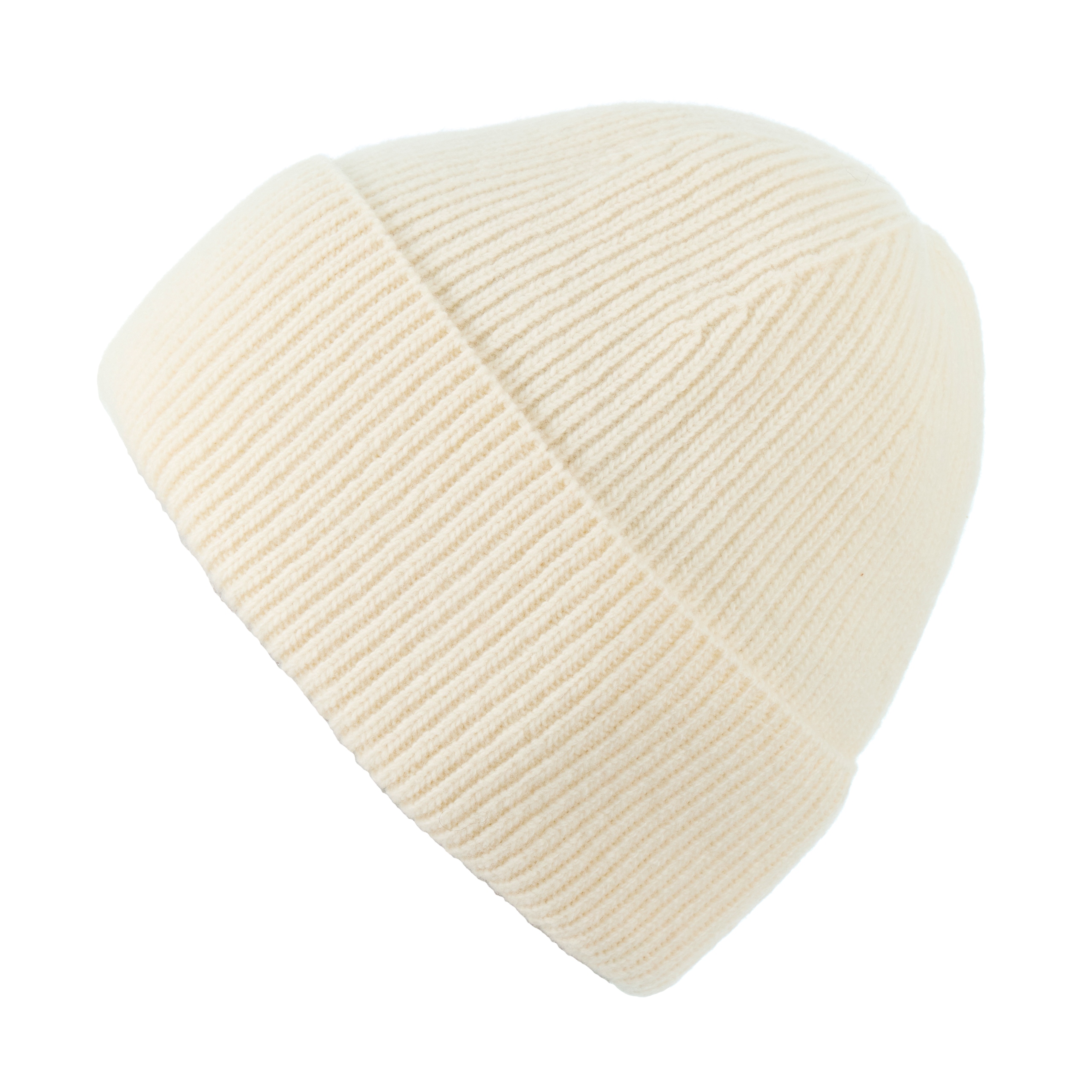 Bílá Teplá dámská pánská čepice vlněná Loman Elpa 100% vlna merino Pl