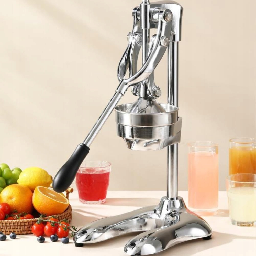 RĘCZNA WYCISKARKA DO CYTRUSÓW OWOCÓW CIĘŻKA SOLIDNA NIERDZEWNA PRASA CYTRYN Marka Logic