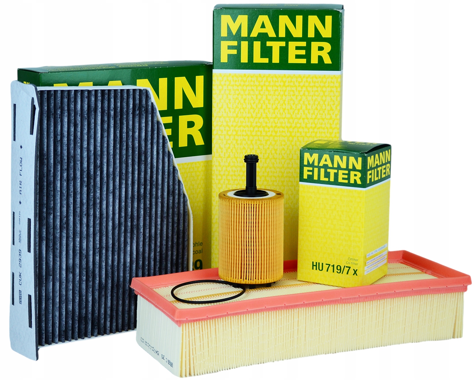 

Mann Komplet Filtrów Vw Passat B6 1.9 2.0 Tdi