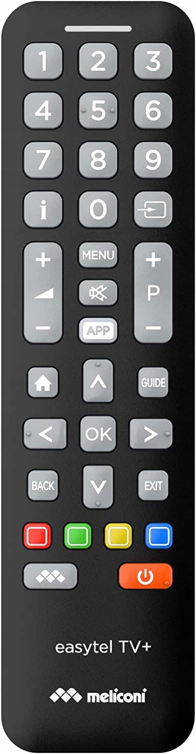 Pilot uniwersalny Meliconi Easytel Tv+ czarny