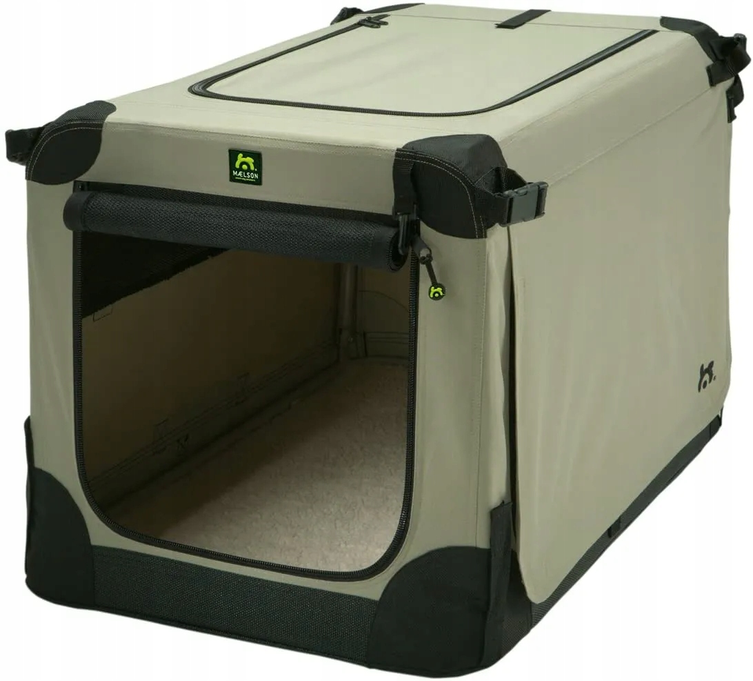 Maelson Soft Dog Kennel materiałowy transporter dla psa, beżowy 3XL