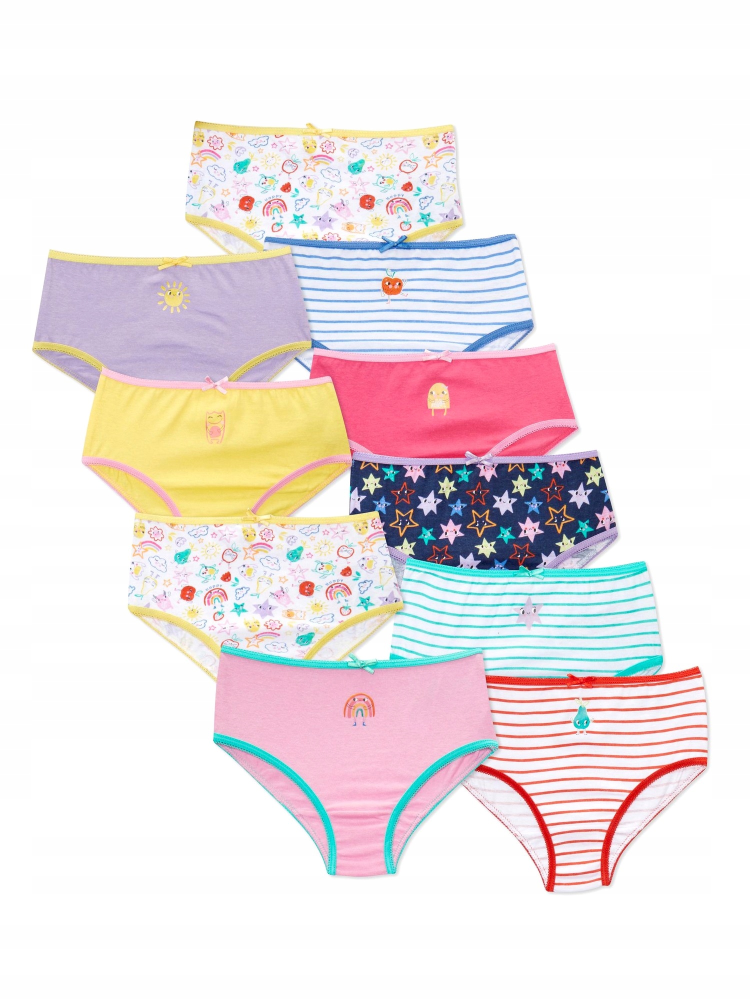 

Majtki figi 116 Primark 10pak 5-6 lat Bright