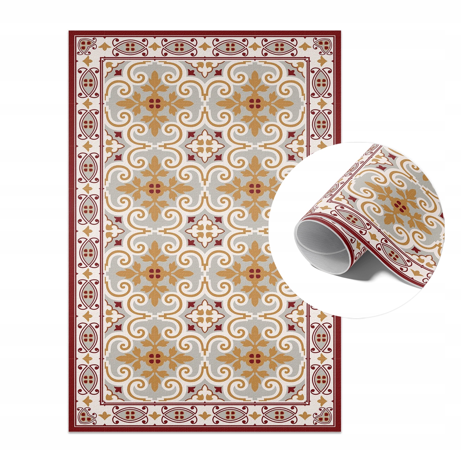 Dywan Winylowy Na Taras i Balkon – Styl Outdoor Orientalny styl 140x210