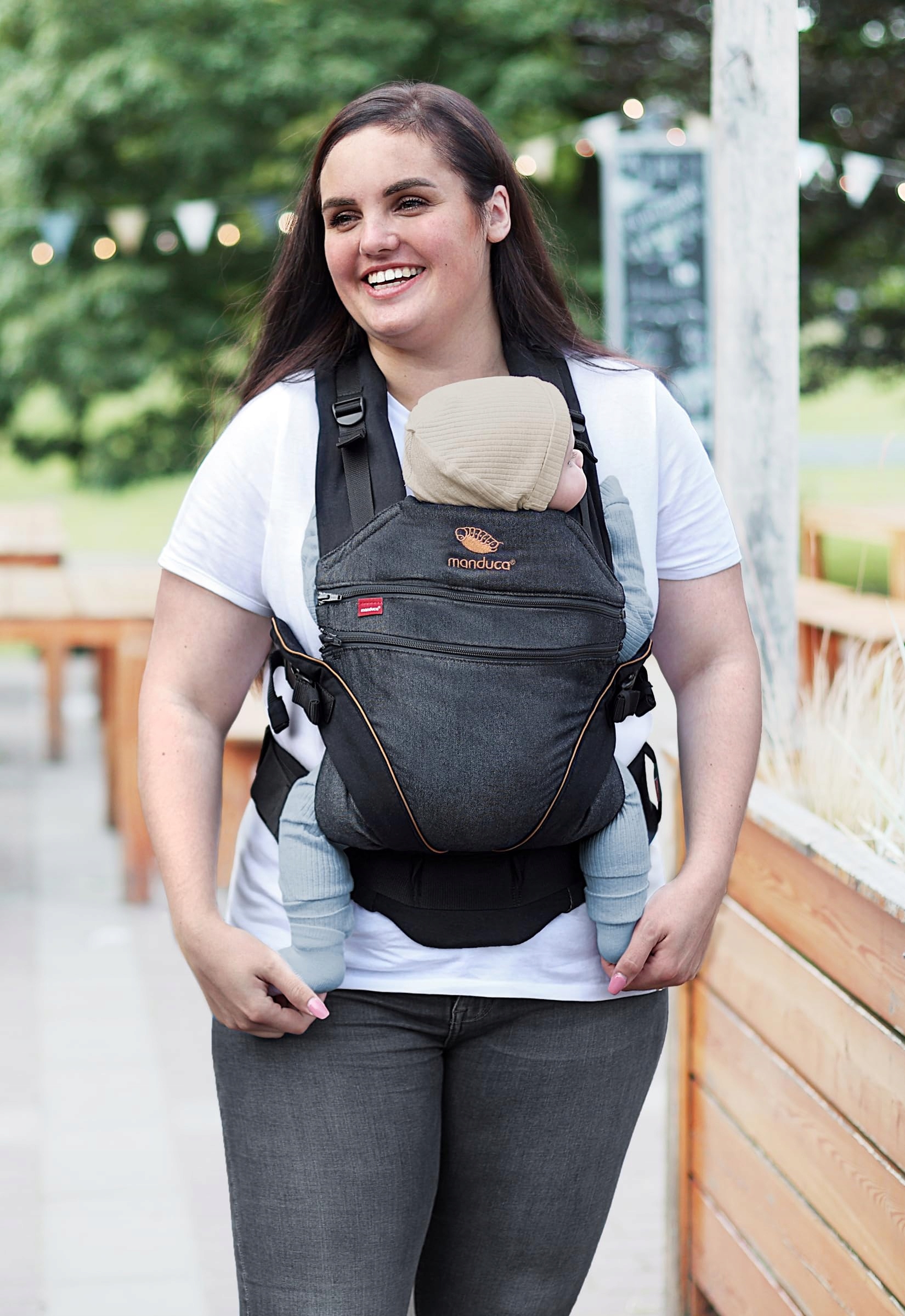 MANDUCA Wielofunkcyjne Ergonomiczne Nosidełko Dla Niemowląt 35kg-20kg — miniatura 7
