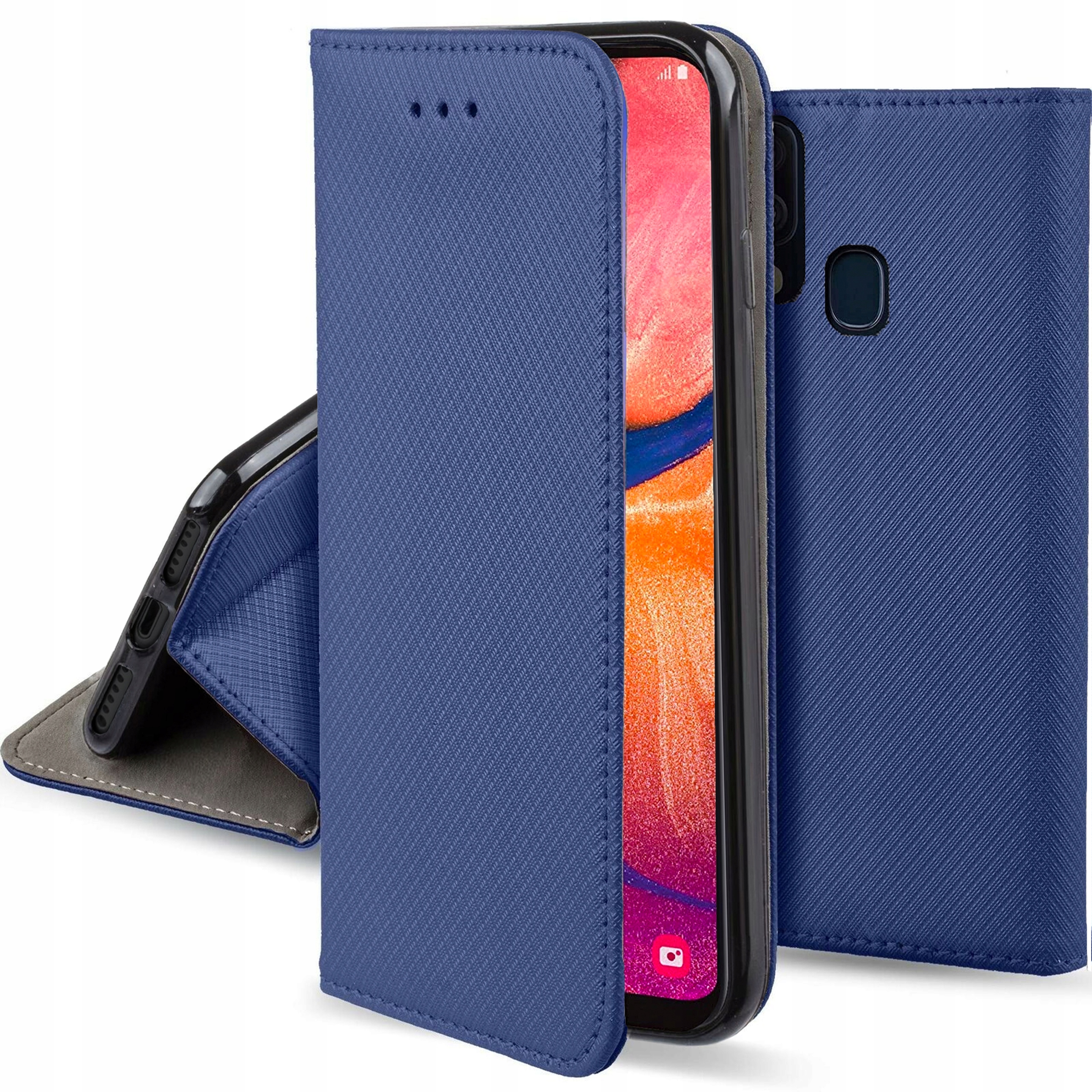 Etui Smart Magnet Szkło do Samsung Galaxy A20e