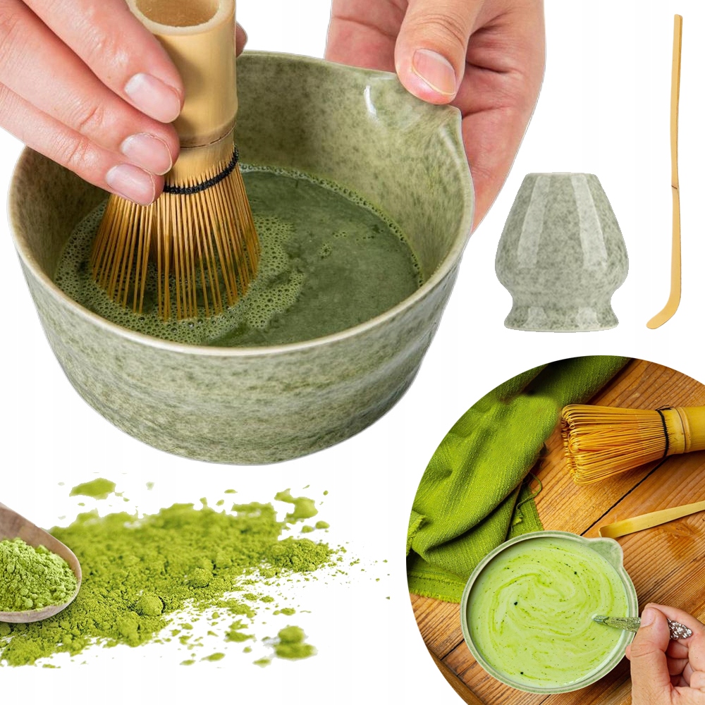 Levně Sada Na Čaj Matcha 4KS Pro Tradiční Přípravu, Kvalita Dárek