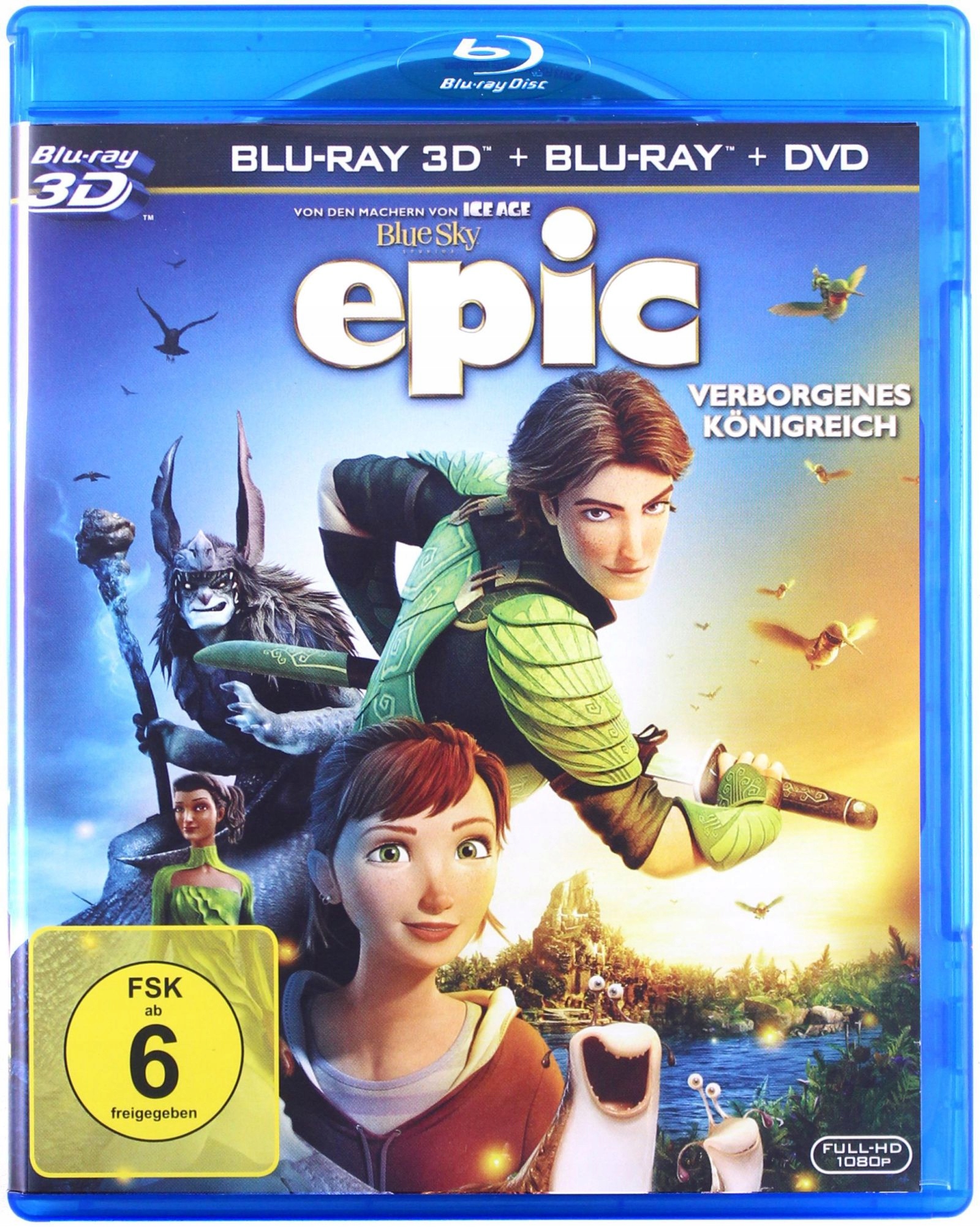

Epic (tajemnica Zielonego Królestwa) Blu-ray 3D+BL