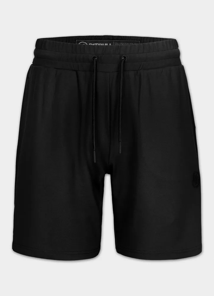 Pánské tenké teplákové šortky Pitbull Pique Rockey, rychleschnoucí, sportovní