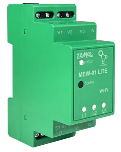 Monitor elektrické energie Wi-fi 3F+N MEW-01 Lite Supla Zamel SPL1000004