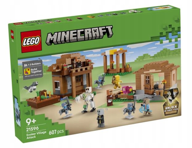 Lego(r) Minecraft 21596 Nájezd Vyvolávačů