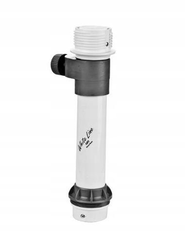 NOGA STOŁU REGULOWANA 38-60 CM BIAŁA