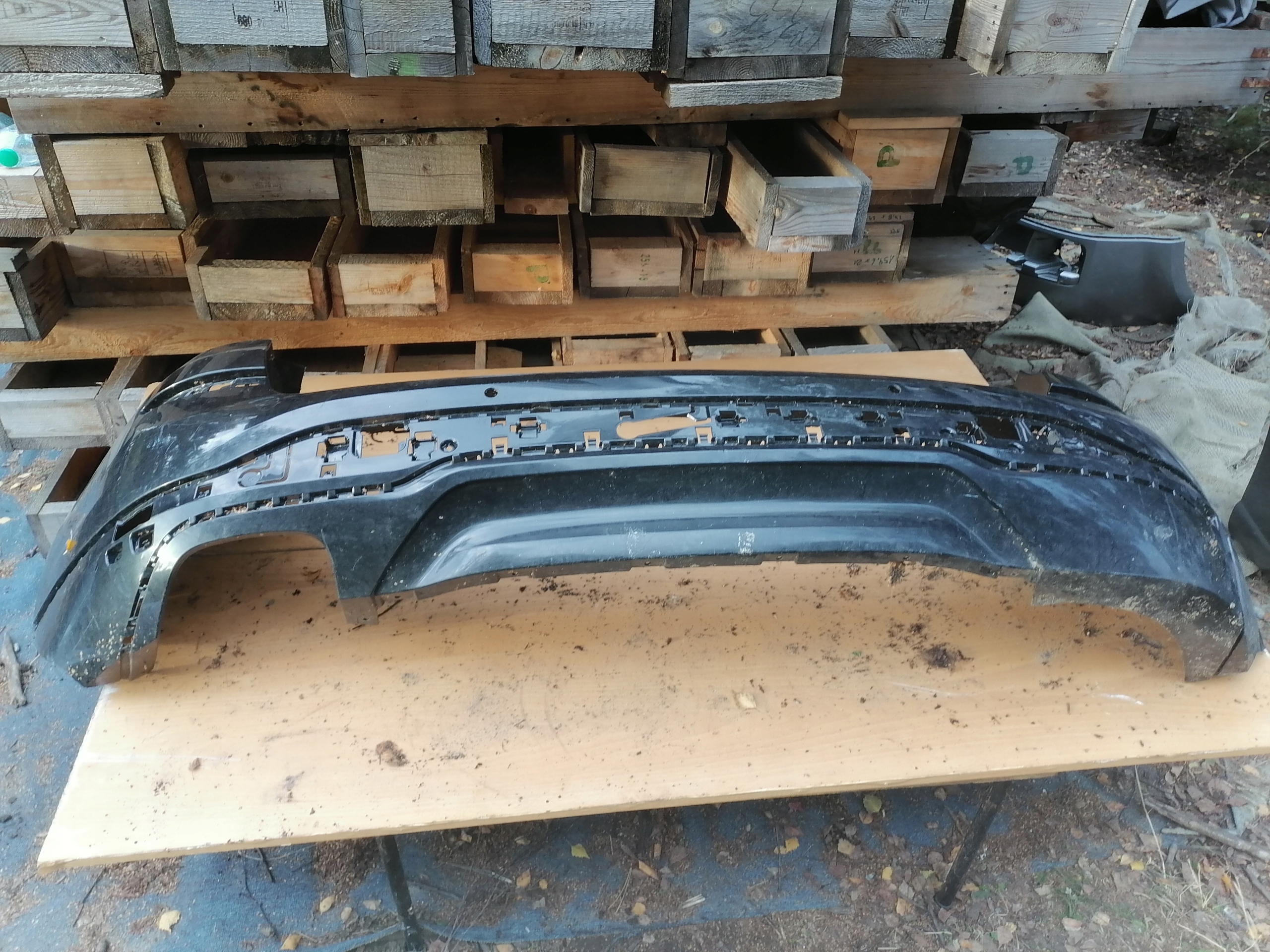 bumper rear part BMW X3 F25 PDC 7366379