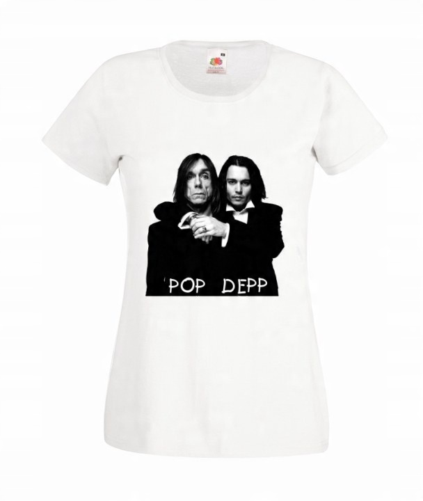 

Koszulki Damskie Męskie Johnny Depp Iggy Pop