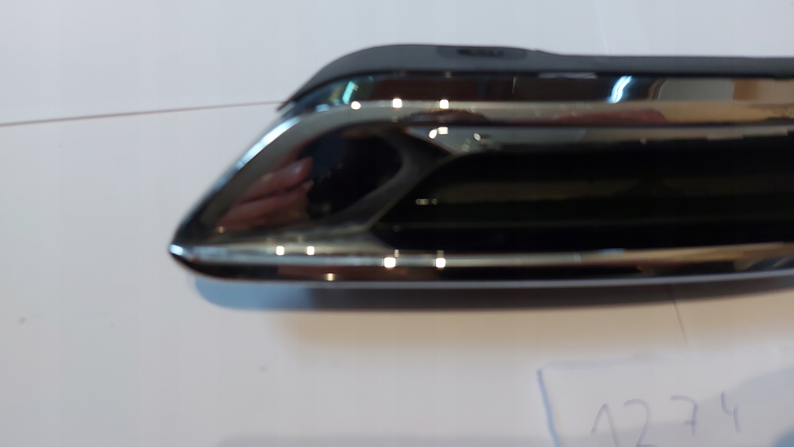 moulding grid CHROM of a bumper left left rear part rear TOYOTA COROLLA E21 HB 19