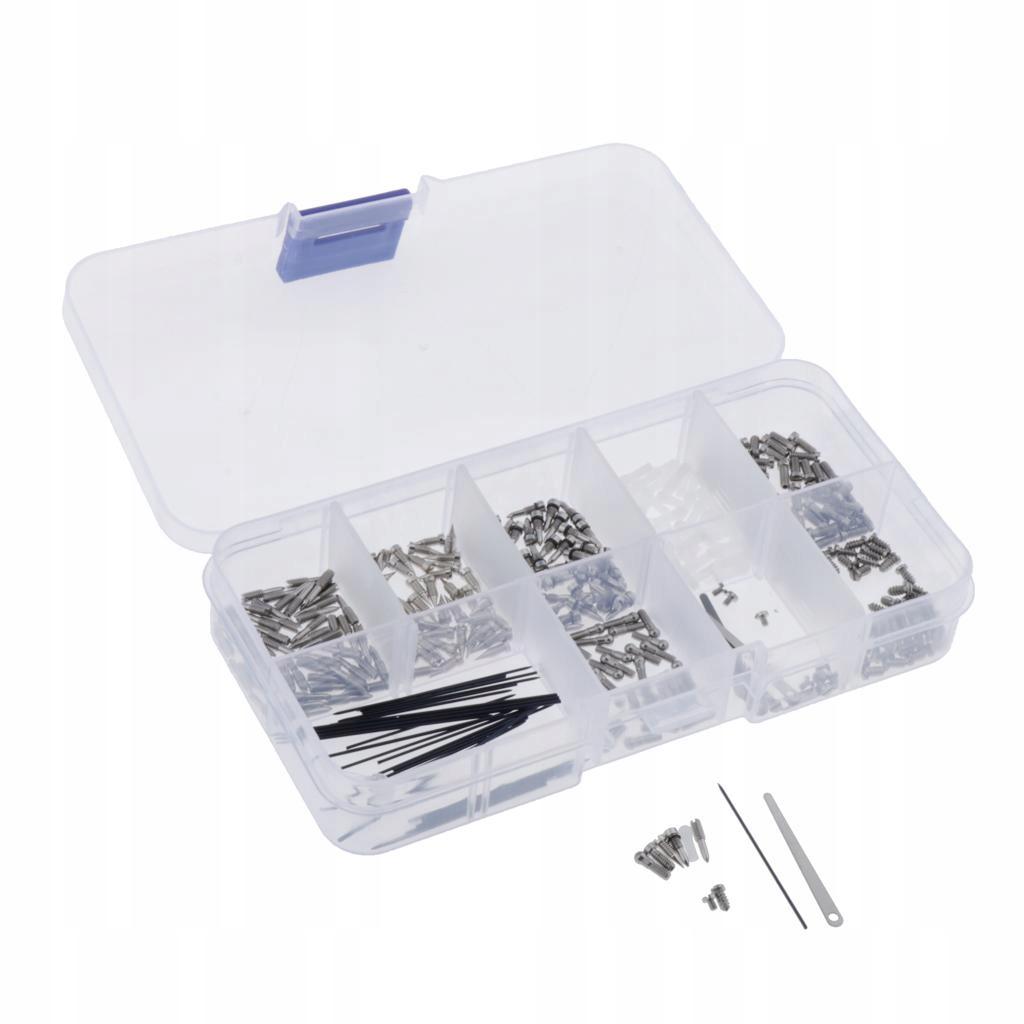 1 zestaw śrub do klarnetu z pudełkiem naprawa klarnetu część DIY Marka bez marki