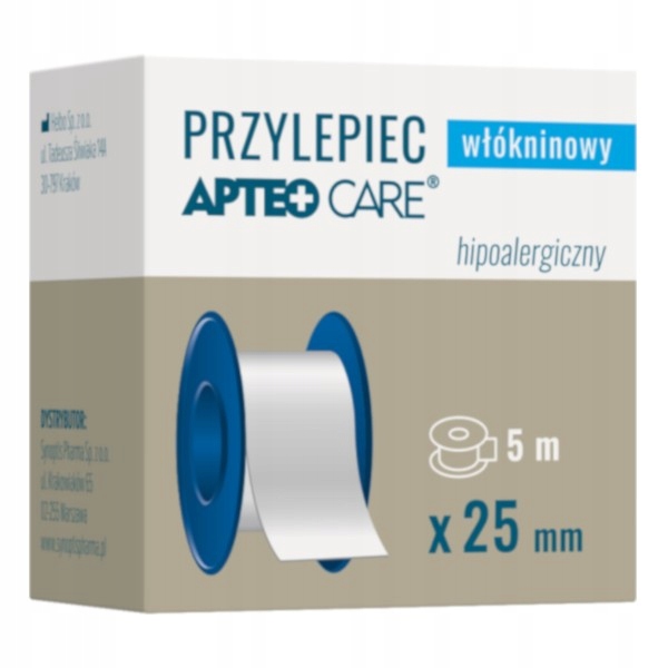 

Przylepiec włókninowy Apteo Care 5 m x 2,5 cm x 1