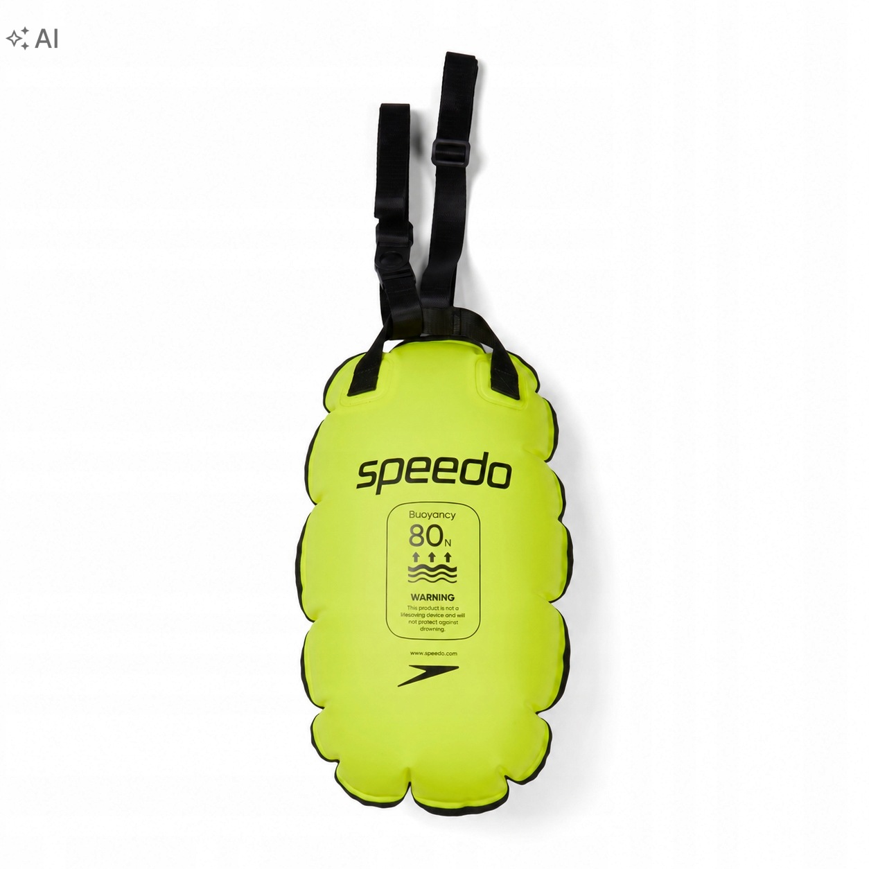 Bojka asekuracyjna do pływania Speedo Ow Tow Float Au Yellow/black