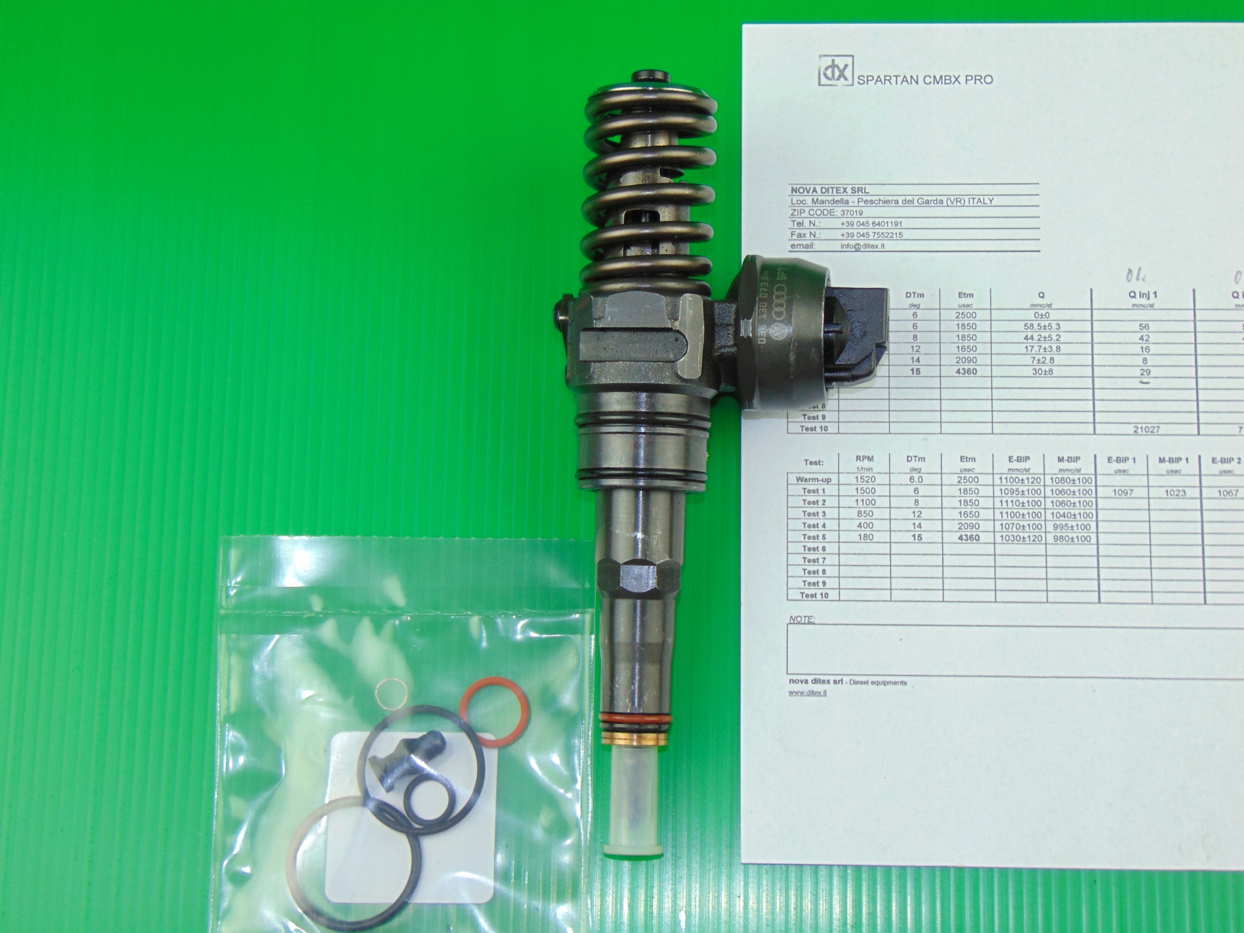 POMPOWTRYSKI 1 9TDI 150KM 038130073AL USZCZELKI