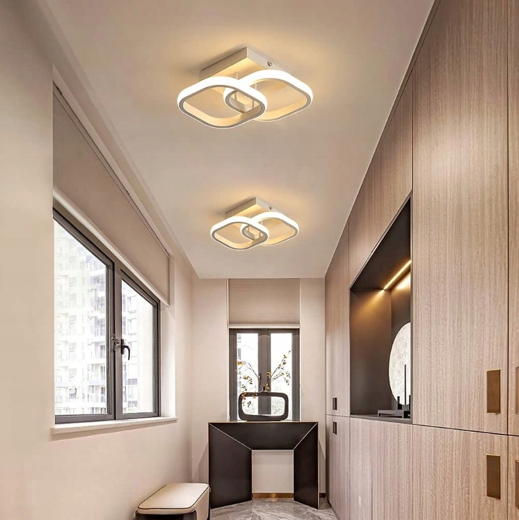 LAMPA SUFITOWA LED PLAFON KWADRAT RING NOWOCZESNA 22W 3000-6500K DO KUCHNIA Rodzaj gwintu zintegrowane źródło LED