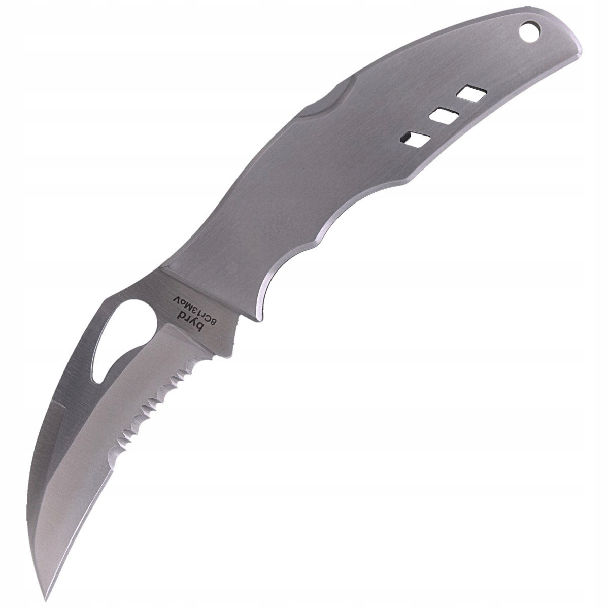 Nůž Spyderco Byrd Crossbill Stainless, Combo 8Cr13MoV (BY07PS)